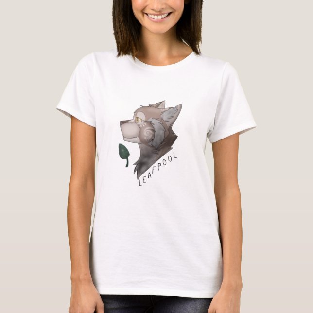 Camiseta O t-shirt das mulheres dos gatos do guerreiro de (Frente)