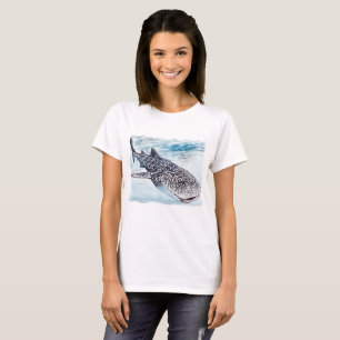 Camiseta O t-shirt das mulheres dos trabalhos de arte do