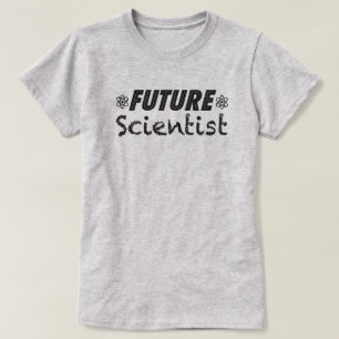 Camiseta O t-shirt das mulheres futuras do cientista