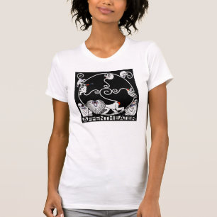 Camiseta O t-shirt das mulheres: Jugendstil - Affentheater