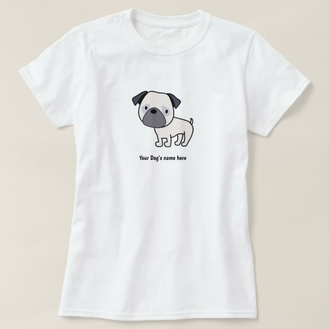 Camiseta O t-shirt das mulheres personalizadas de (Frente do Design)