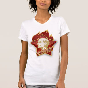 Camiseta O t-shirt das mulheres pioneiras soviéticas do