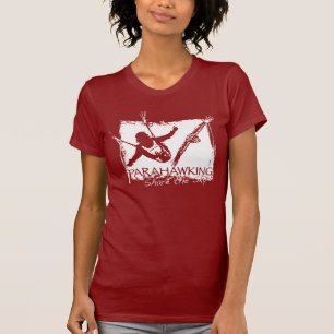 Camiseta O t-shirt das mulheres - vermelho