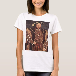 Camiseta O t-shirt das senhoras do rei Henry VIII