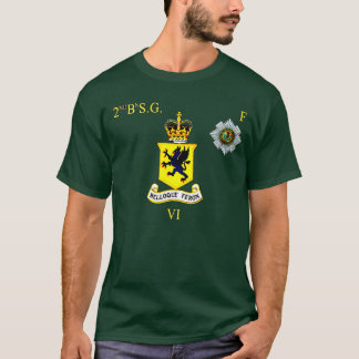Camiseta ò t-shirt de Escocês Guardas F Empresa dos bn