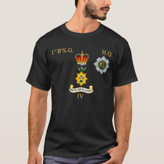 Camiseta ø t-shirt de Escocês Guardas Sediar Empresa dos bn