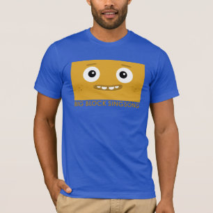 Camiseta O t-shirt de homens amarelos da banda do