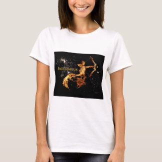 Camiseta O t-shirt de Ladie do Sagitário - símbolos do