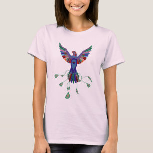 Camiseta O t-shirt de Ladie orgânico da estrela de Phoenix