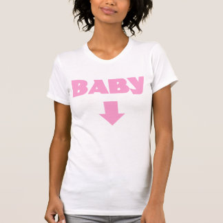 Camiseta O t-shirt de maternidade da seta legal do bebê é