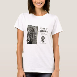 Camiseta O t-shirt de mulheres brancas do crime e da