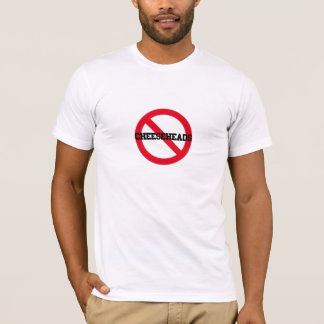 Camiseta O t-shirt de nenhuns homens de Cheeseheads