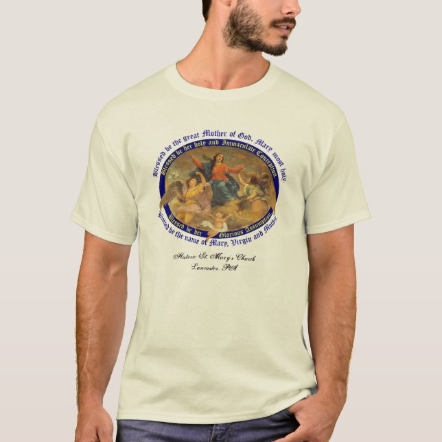Camiseta O t-shirt de St Mary histórico (Frente)