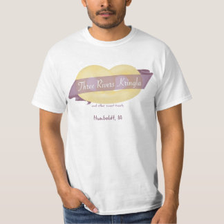 Camiseta O t-shirt de três homens de Kringla dos rios