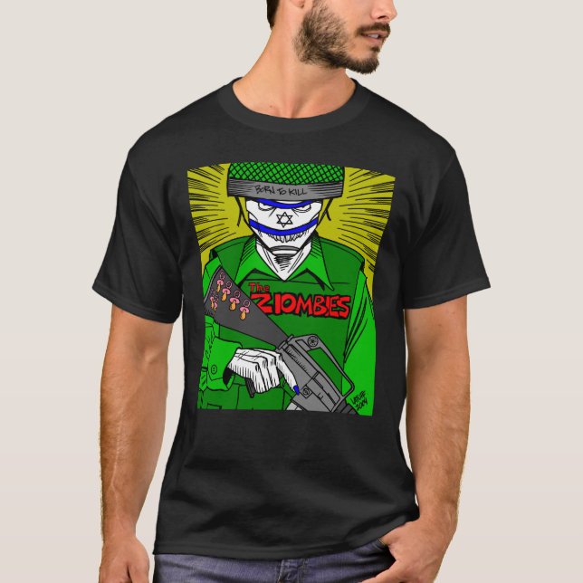 Camiseta O t-shirt de Ziombies de Carlos Latuff (Frente)