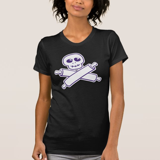 Camiseta O t-shirt destruído das mulheres (Frente)