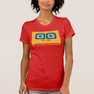 Camiseta O t-shirt diferente de mulheres amarelas de BBSS