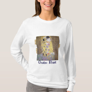 Camiseta O t-shirt do aniversário de Klimt 150 do beijo