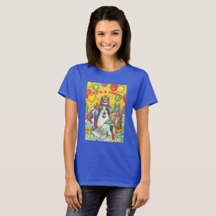 Camiseta O T-SHIRT do BASIC do PARTIDO do CAT de N Fitz do