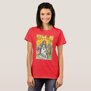 Camiseta O T-SHIRT do BASIC do PARTIDO do CAT de N Fitz do