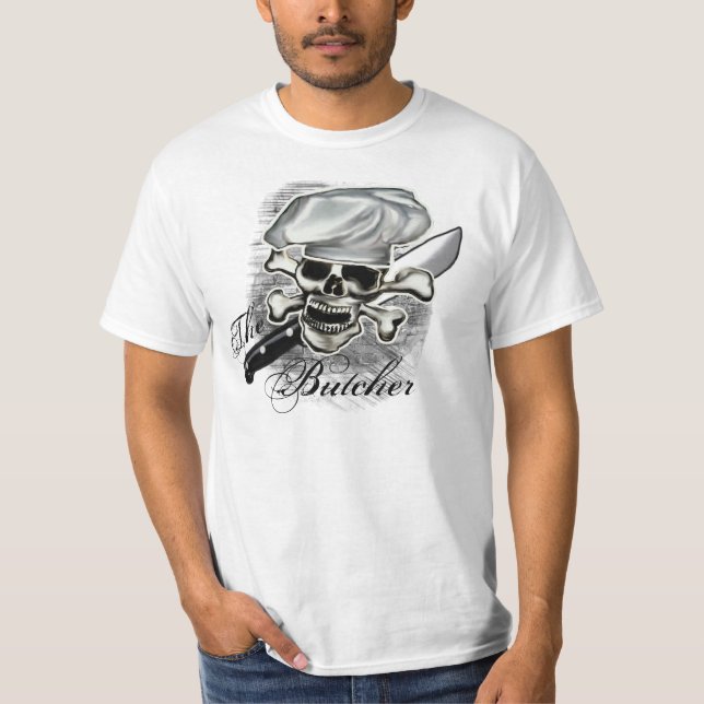 Camiseta O t-shirt do carniceiro (Frente)