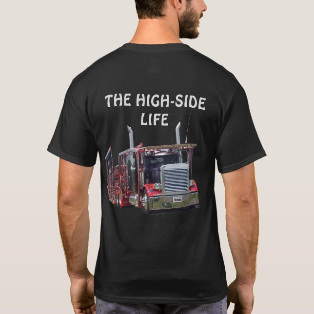 CAMISETA O T-SHIRT DO CARRO HAULIN DA VIDA DE HIGH-SIDE (Verso)