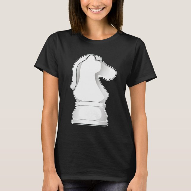 Camiseta O t-shirt do cavaleiro branco (Frente)