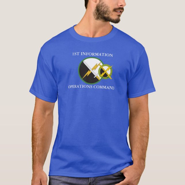 Camiseta ø T-SHIRT do COMANDO das OPERAÇÕES de INFORMAÇÃO (Frente)
