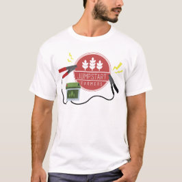 Camiseta O t-shirt do fazendeiro do Jumpstart dos homens