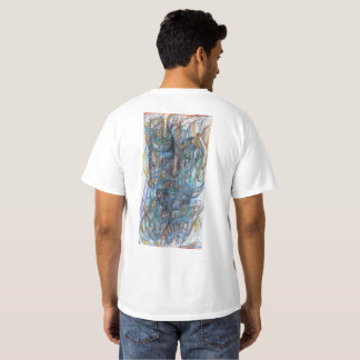 Camiseta O t-shirt do mágico (impresso sobre para trás)