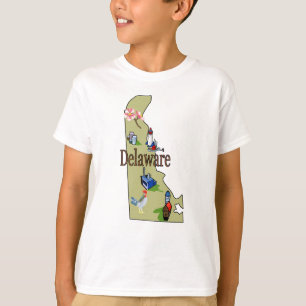 Camiseta O t-shirt do miúdo de Delaware