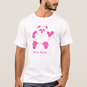 Camiseta O t-shirt do miúdo de PinkyPanda