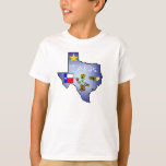 Camiseta O t-shirt do miúdo de Texas<br><div class="desc">O t-shirt do miúdo de Texas</div>