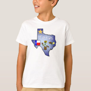 Camiseta O t-shirt do miúdo de Texas