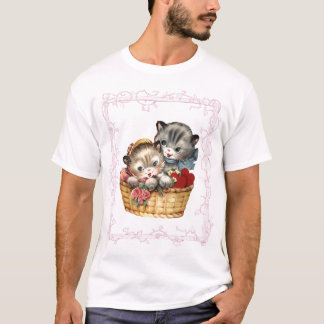 Camiseta O t-shirt do miúdo dos gatos