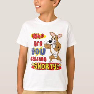 Camiseta O t-shirt do miúdo resistente do Corgi