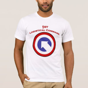 Camiseta ø T-shirt do remendo de ombro do comando logísti