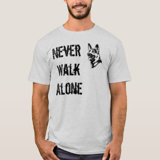 Camiseta O t-shirt do salvamento do german shepherd nunca