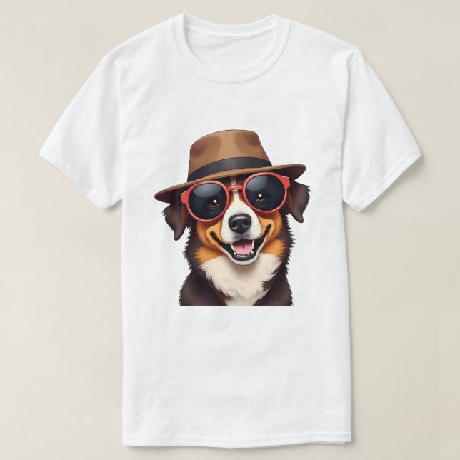 Camiseta O T-Shirt Dogdad (Frente do Design)