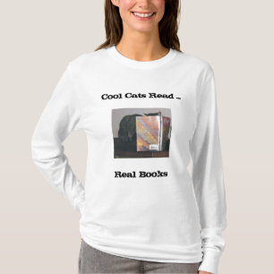 Camiseta o t-shirt dos gatos registra livrarias