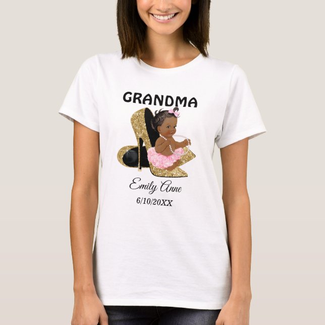Camiseta O t-shirt dos Grandmas para o neto novo (Frente)