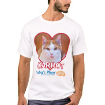 O t-shirt dos homens