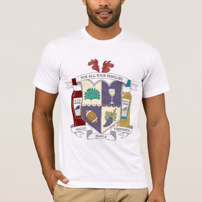 Camiseta O t-shirt dos homens (Frente)