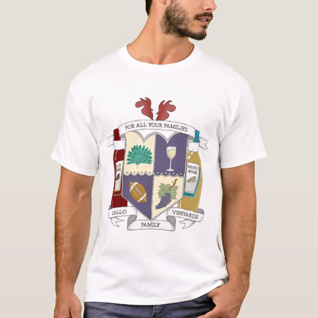 Camiseta O t-shirt dos homens (Frente)