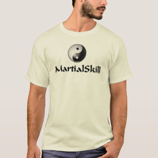 Camiseta O t-shirt dos homens básicos de MartialSkill
