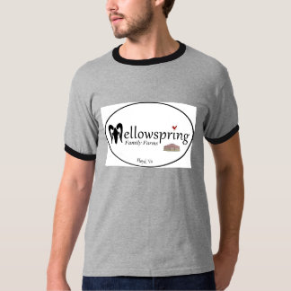Camiseta o t-shirt dos homens com afiação
