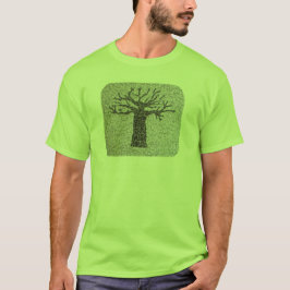 Camiseta O t-shirt dos homens da árvore do Baobab do