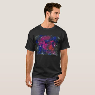 Camiseta O t-shirt dos homens da matéria escura