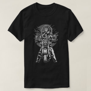 Camiseta O t-shirt dos homens da motocicleta do chefe
