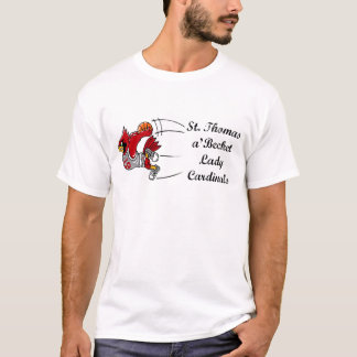 Camiseta O t-shirt dos homens da senhora Cardeal